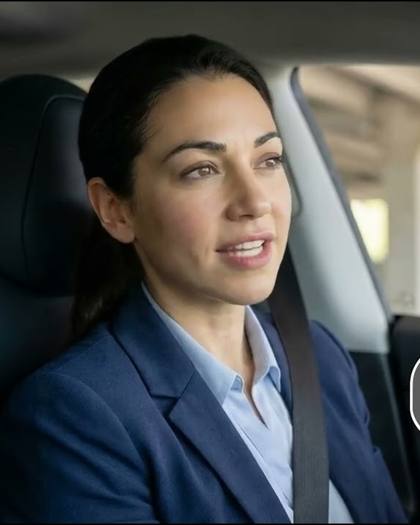 CallJune ad: woman speaking in a car